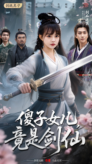 傻子女儿竟是剑仙（50集）短剧全集高清完整版
