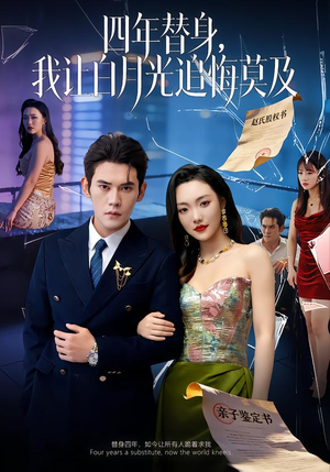 莫及四年替身，我让白月光追悔莫及（80集）短剧全集热力排行榜之一