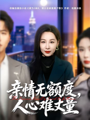 亲情无额度，人心难丈量（55集）短剧限免全集任你点