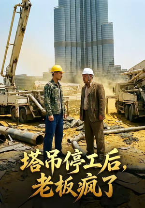 塔吊停工后老板疯了（52集）短剧全集连看不停歇