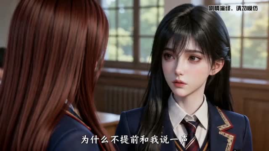 尹心坏坏之少逼逼歪歪，反派火力全开（37集）短剧全集VR沉浸版