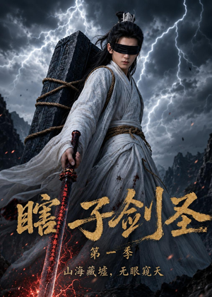 瞎子剑圣第一季，山海藏墟，无眼窥天（148集）短剧全集高清无码版