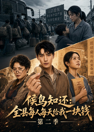候鸟知还：全县每人每天给我一块钱第二季（72集）短剧终章免费大放送