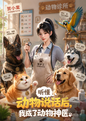 听懂动物说话后，我成了动物神医（47集）短剧高分全集在线刷