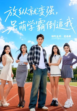 放纵就变强，呆萌学霸倒追我（80集）短剧完结篇全集连播