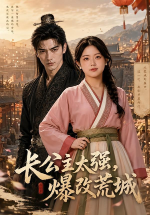 长公主太强，爆改荒城（40集）短剧全集无删完整版