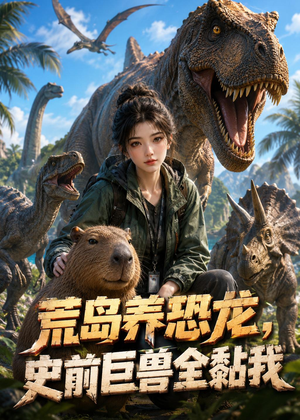 荒岛养恐龙，史前巨兽全黏我（40集）短剧终极大放送合集